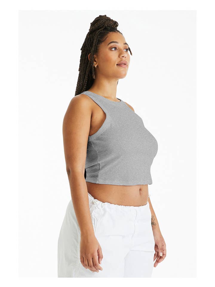 Total Apparel - Wholesale Tank Top - Women's - Bella + Canvas Ladies' Micro Ribbed Racerback Tank 1019