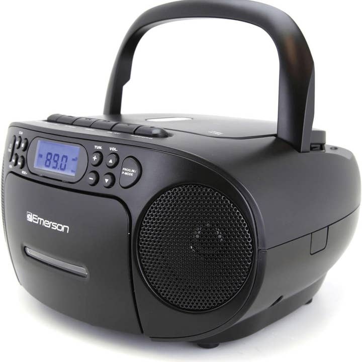 JupiterGear Home - Wholesale Speakers - Emerson Portable CD/Cassette Boombox with AM/FM Radio15