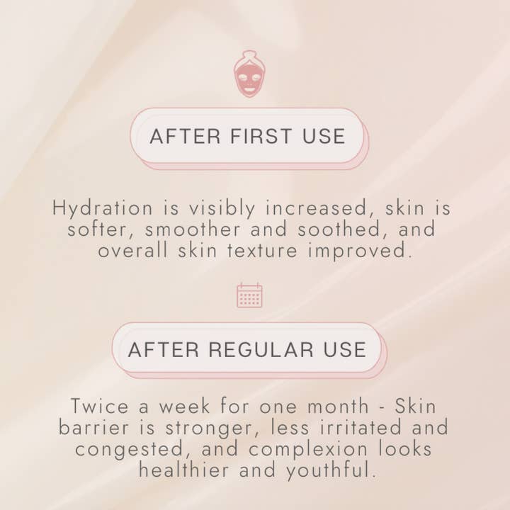 Rola Skin – wholesale Skincare face mask – Biodegradable Ultra Hydrating Glow Sheet Mask5
