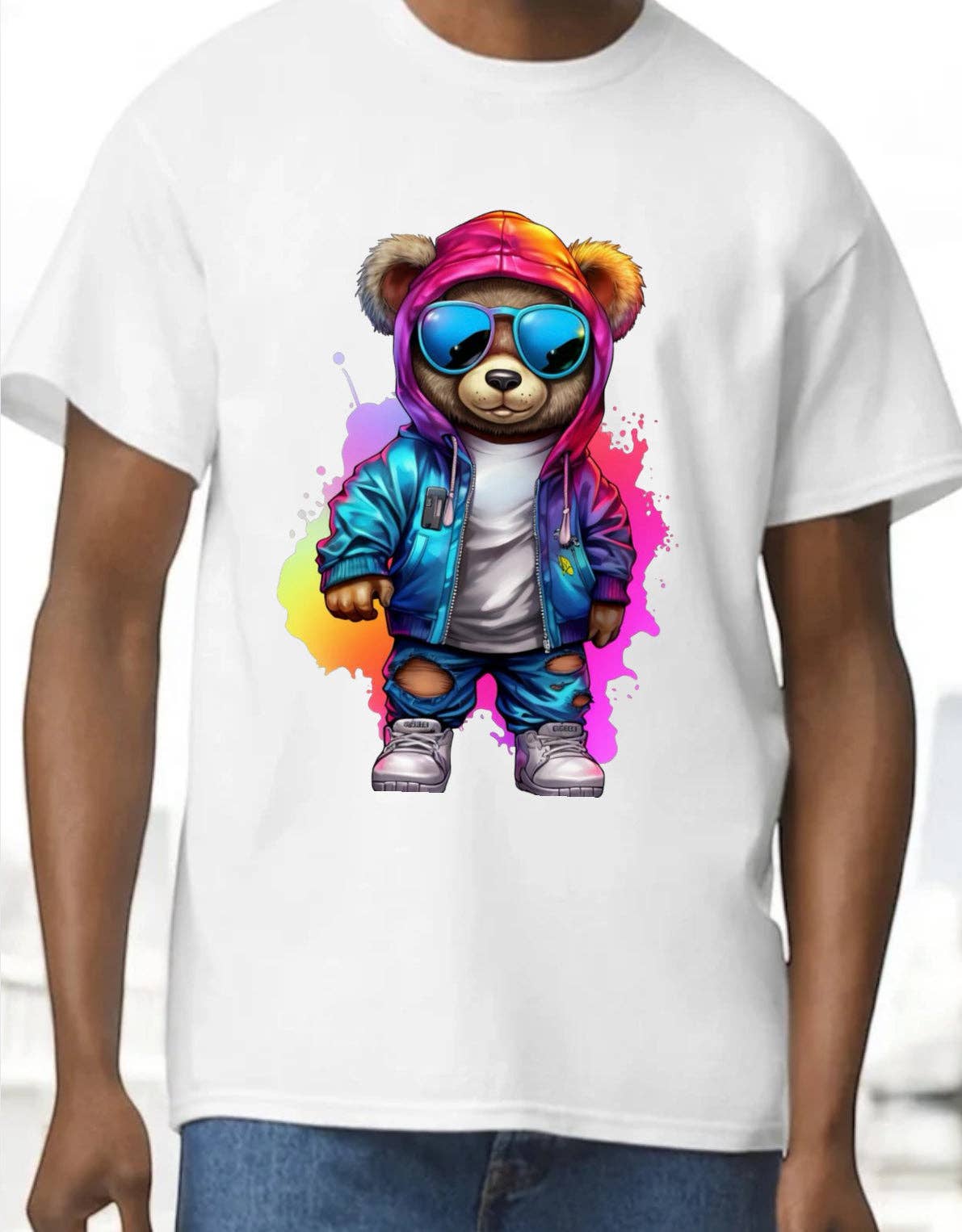 HABANA BELLA - Wholesale Screen Printed T-Shirt - Men's - T-shirt with pso fashion for men and big boys 100% cotton1