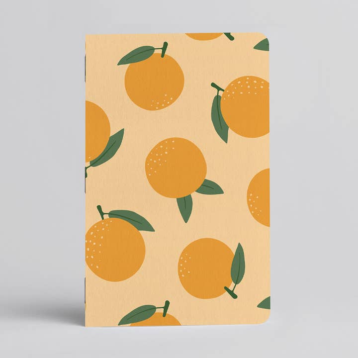 Citrus Burst - Notebook/Journal - Orange Citrus for wholesale by Justin Ryan Books