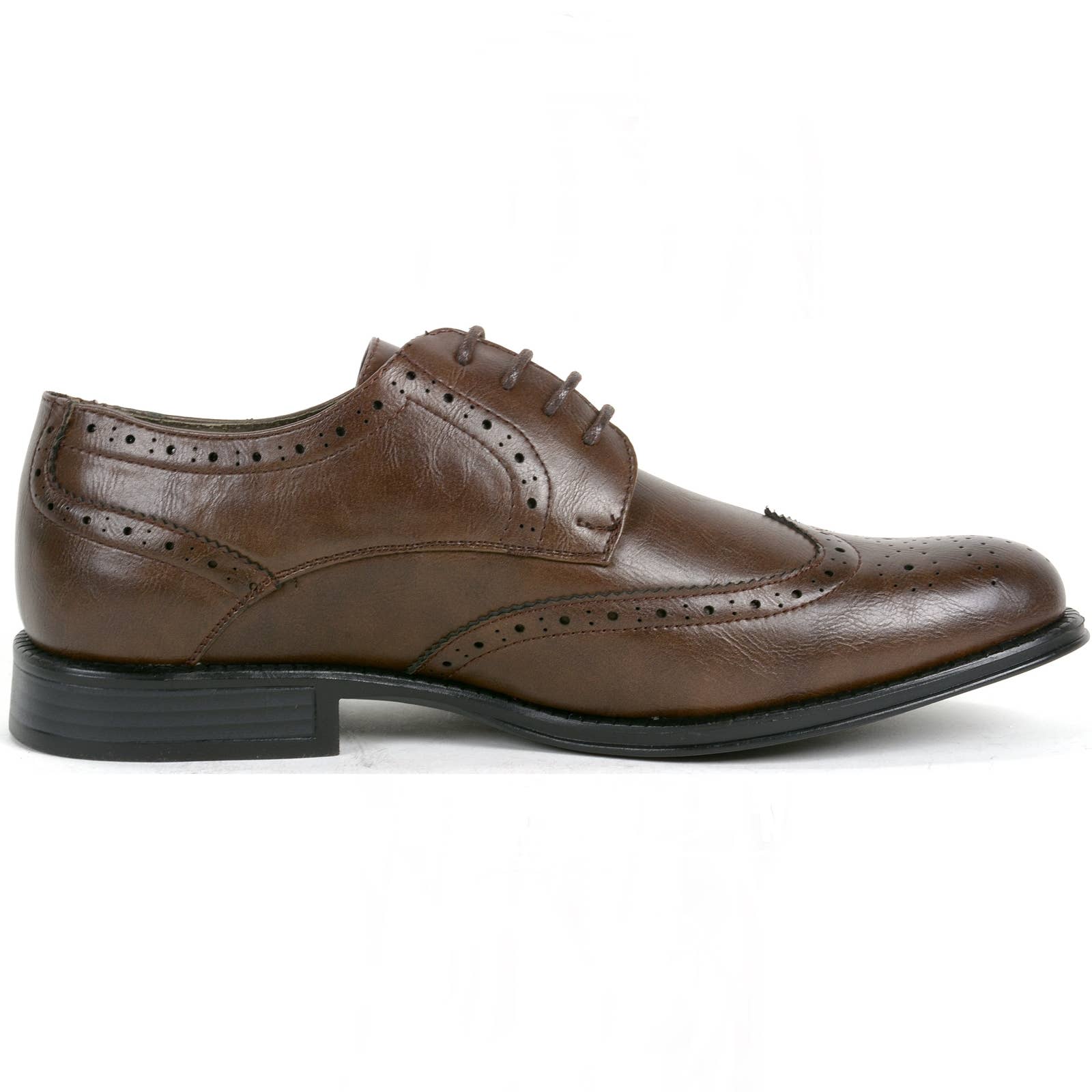 Alpine Swiss - Vente Richelieus – homme - Alpine Swiss Zurich Chaussures habillées à bout d'aile pour hommes Brogue bicolore à lacets Oxfords - ZurichP2T-Parent11