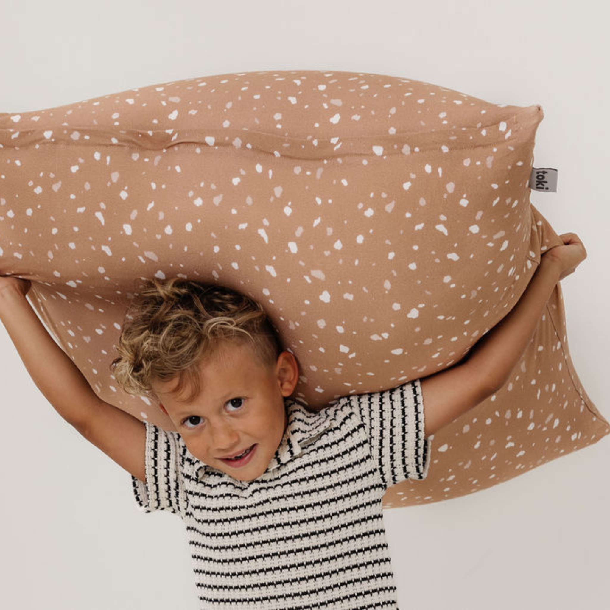 Toki Kids - Wholesale Chair - Kids - Terrazzo Clay Bean Bag2