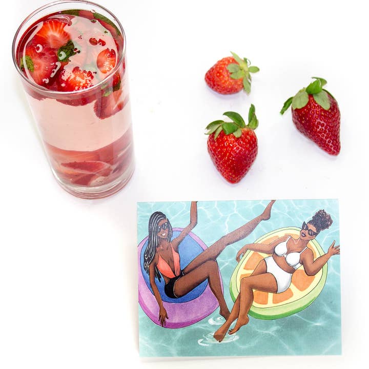 Mae B. - Wholesale Birthday Card - "Hello Vacay" Birthday Card