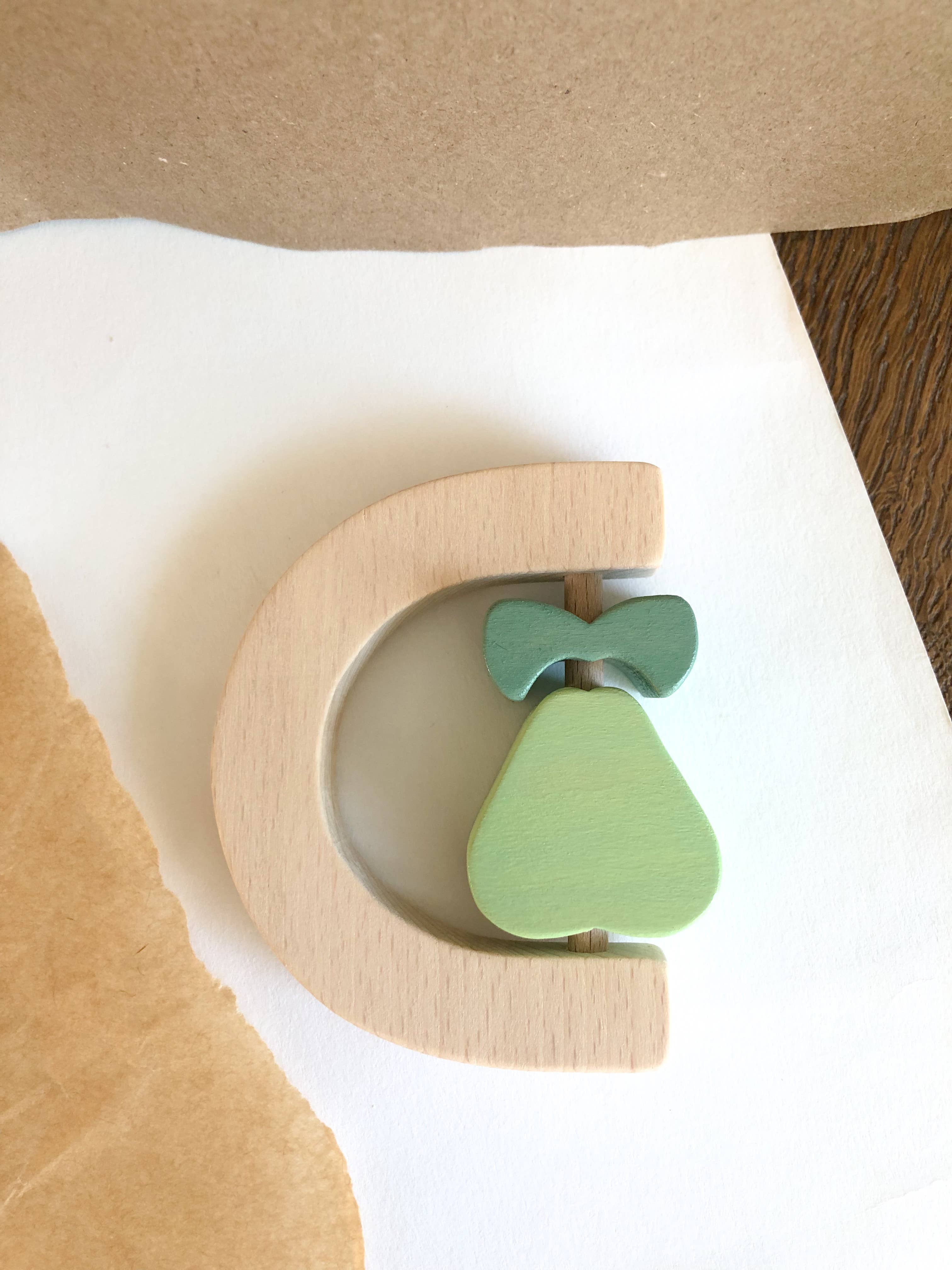 KMR Childwood - Wholesale Clutching Toy - Baby - Pear fruit rattle6