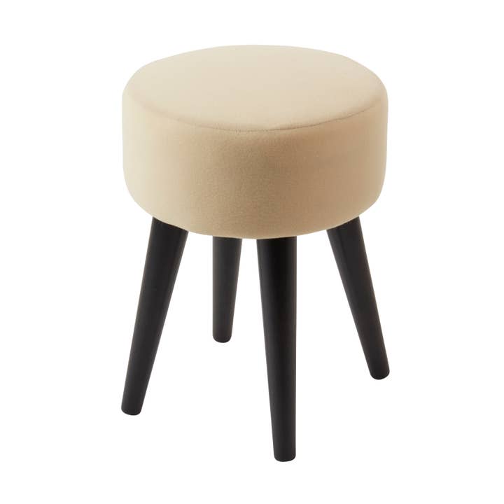 Saro Lifestyle - Wholesale Stool - Mongolian Lamb Fur Stool2