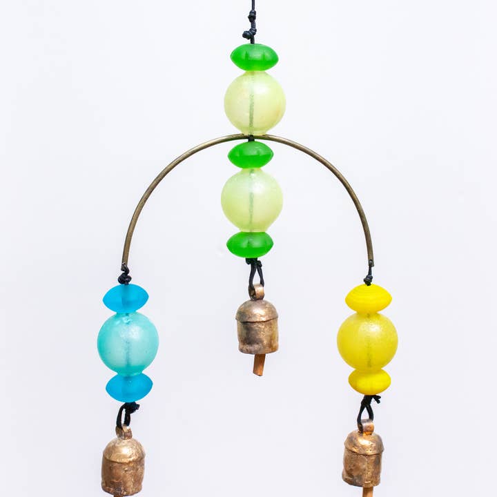 The Frosted Round Abouts/beads & bells for wholesale by Moksha Imports