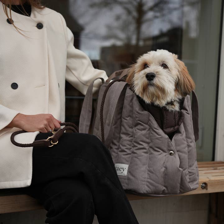 Staey - Wholesale Pet Carrier - Dog - Carrier Bag Elva | Taupe2