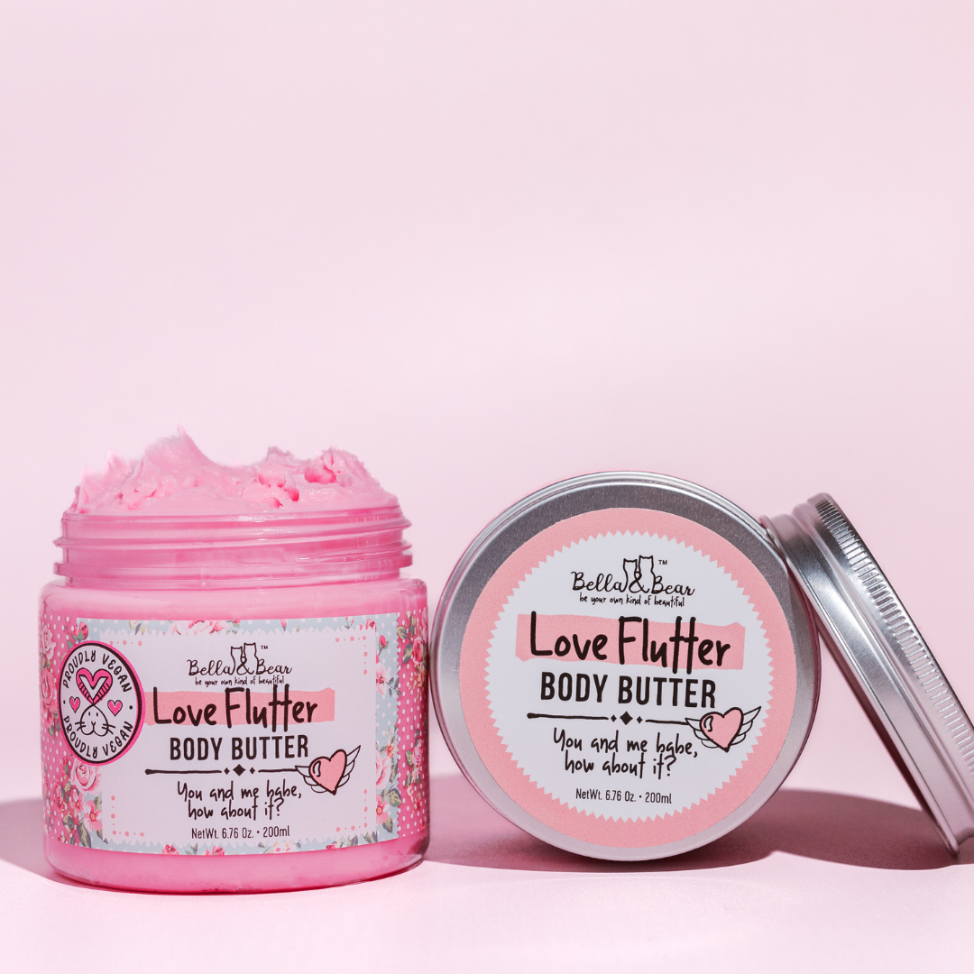 Bella & Bear - Wholesale Soap Set - Love Flutter Gift Set | Body Scrub | Body Butter | Women3