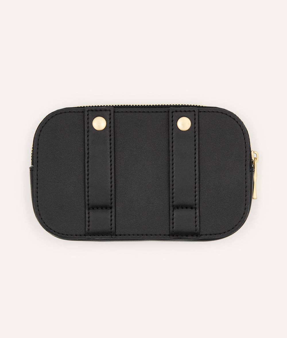CAFIDE - Wholesale Wallet - Women's - Black Vegan Leather Wallet, Jala2