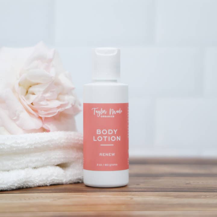 Taylor Made Organics - Wholesale Body Cream/Lotion - Renew Organic Lotion with Hyaluronic Acid