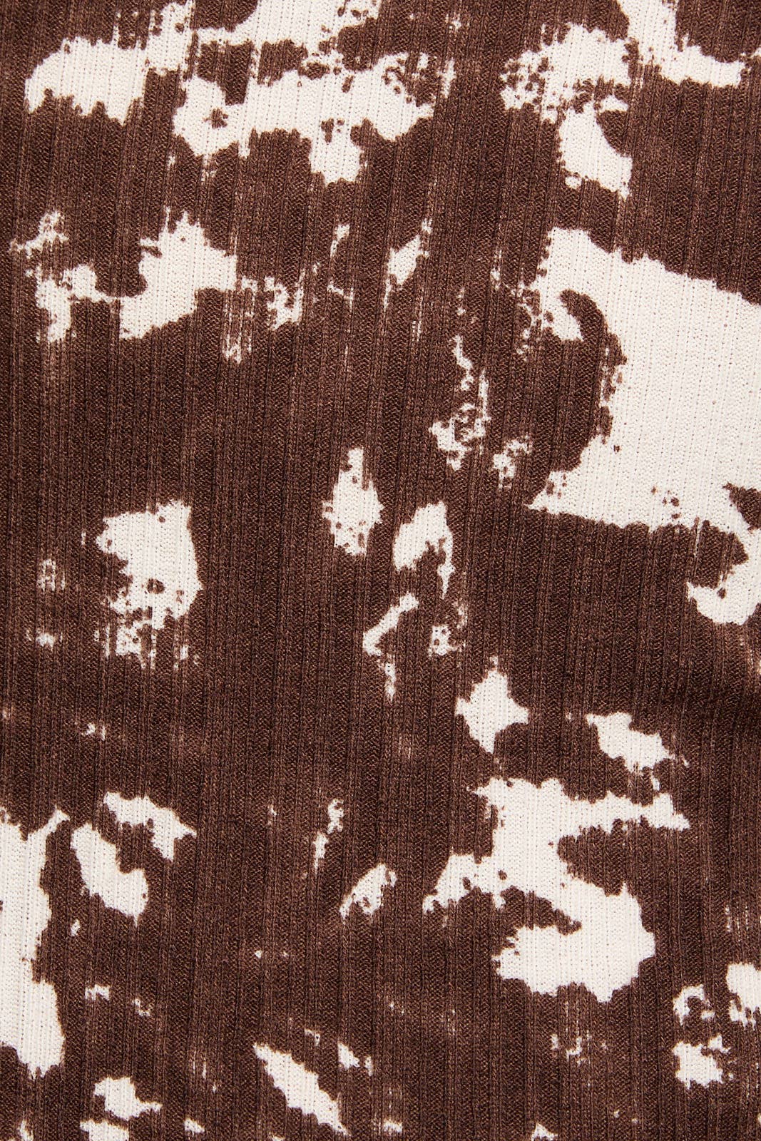 WHITE BROWN ANIMAL BOAT NECK LOW WAIST KNIT DRESS for wholesale on Faire6