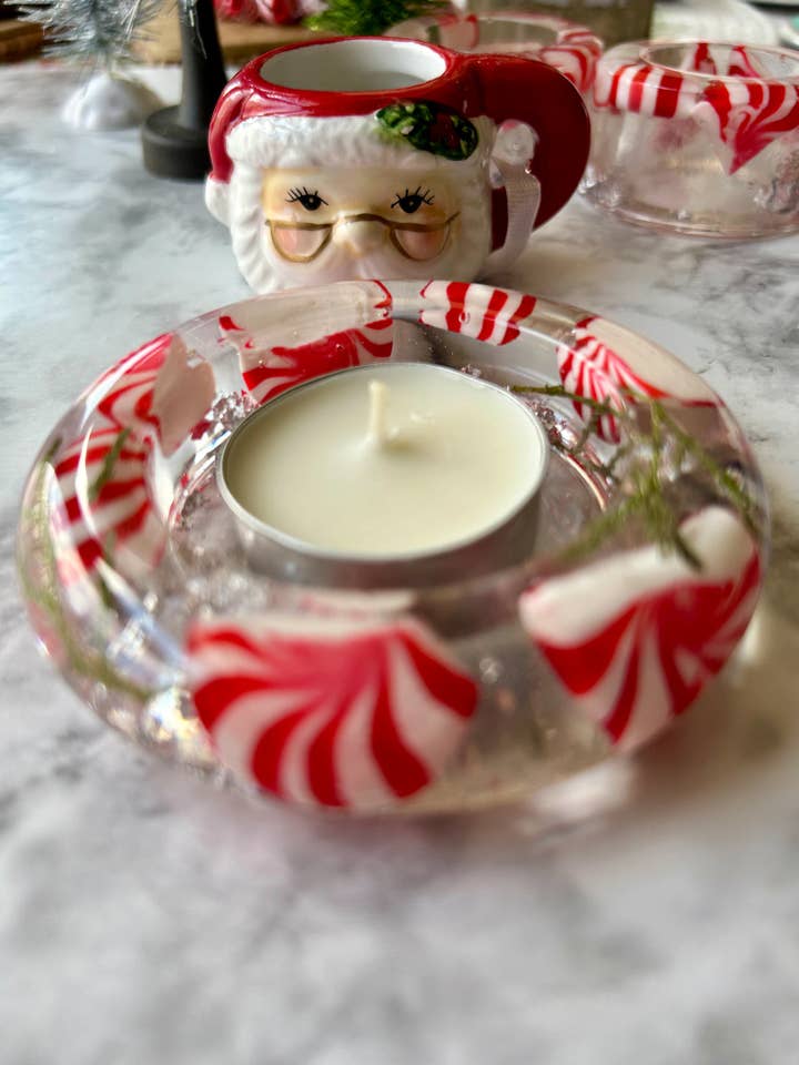 Candle Holder | Handmade | Holiday Pepper Starlight for wholesale by Jen Lashua | Home Decor & Gifts