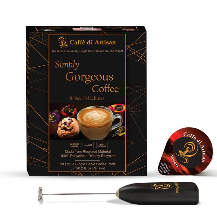 Vilasita: Machinevrije vloeibare koffie capsules voor eenmalig gebruik voor wholesale door Caffè di Artisan