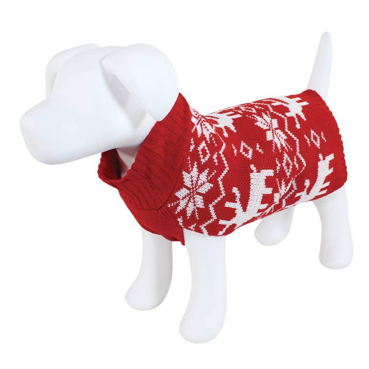 Pull pour animaux en tricot Luvable Friends, Fair Isle pour la vente par BabyVision