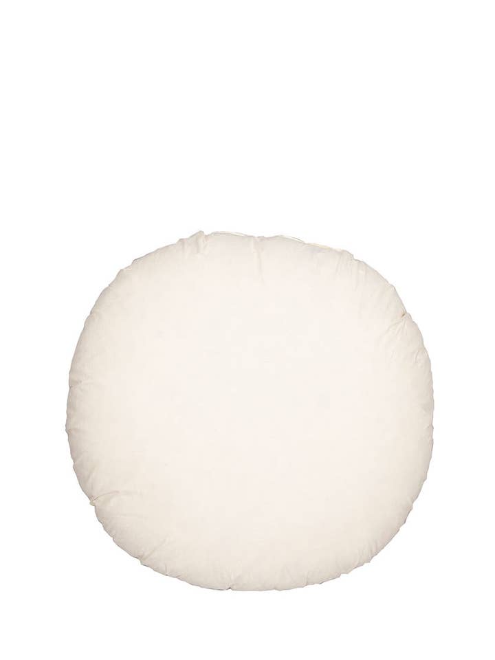 Feather Cushion Pad - 50cm diameter for wholesale by Niki Jones