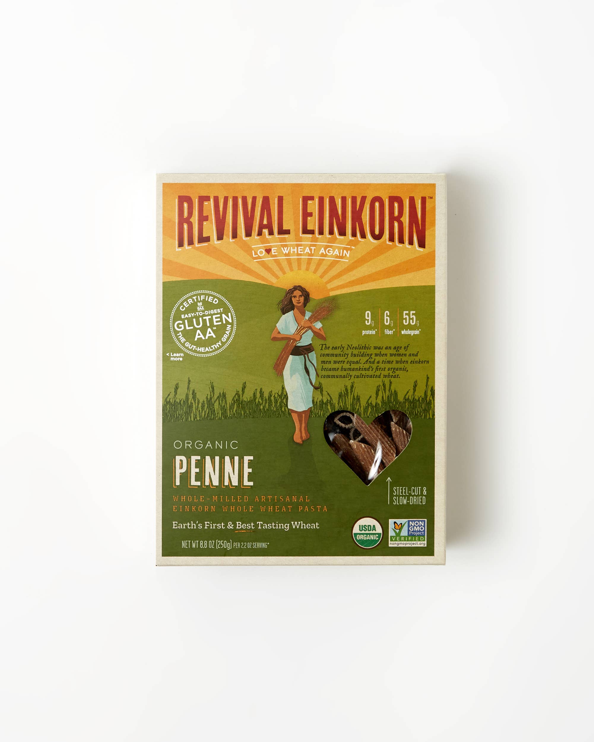 Revival Einkorn - Wholesale Pasta - Organic Einkorn Penne2