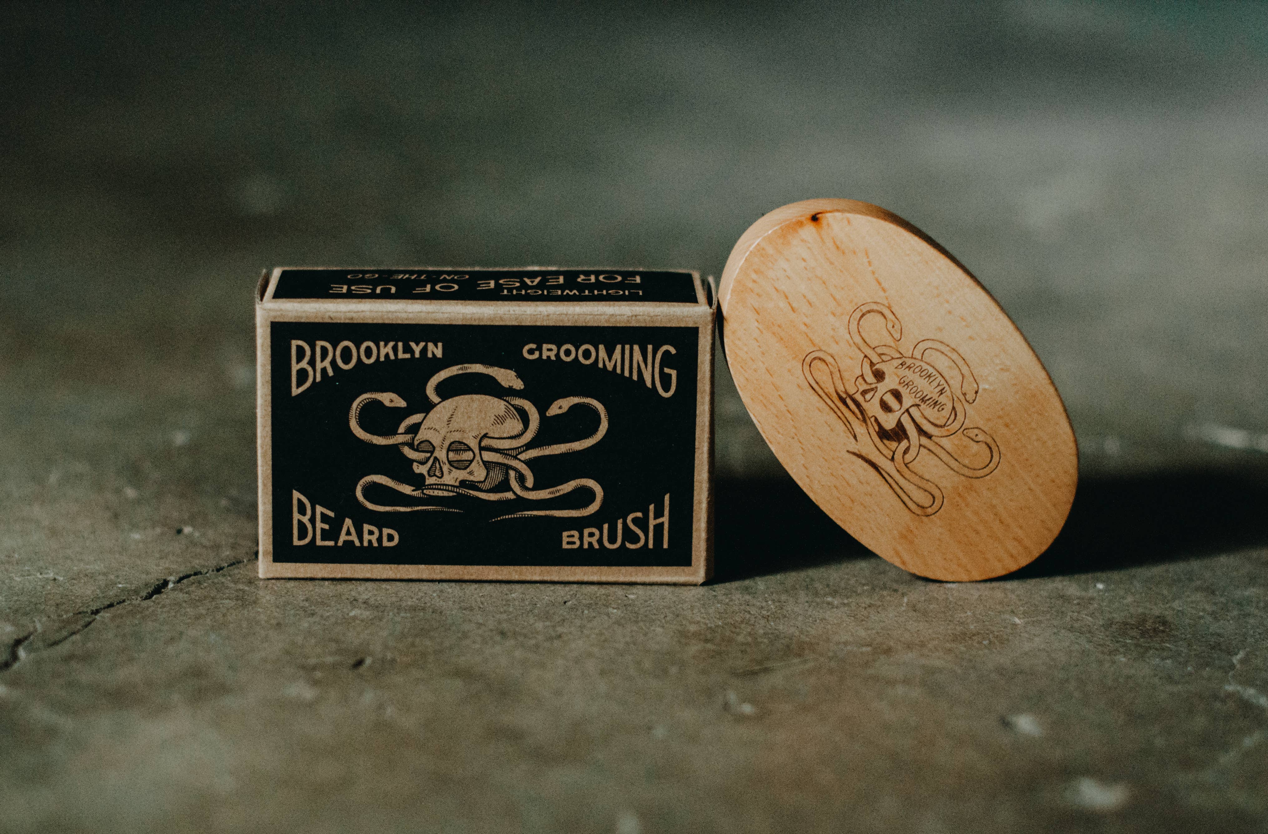 Brooklyn Grooming - Wholesale Beard Brush/Comb - Beechwood and Boar bristle beard brush4