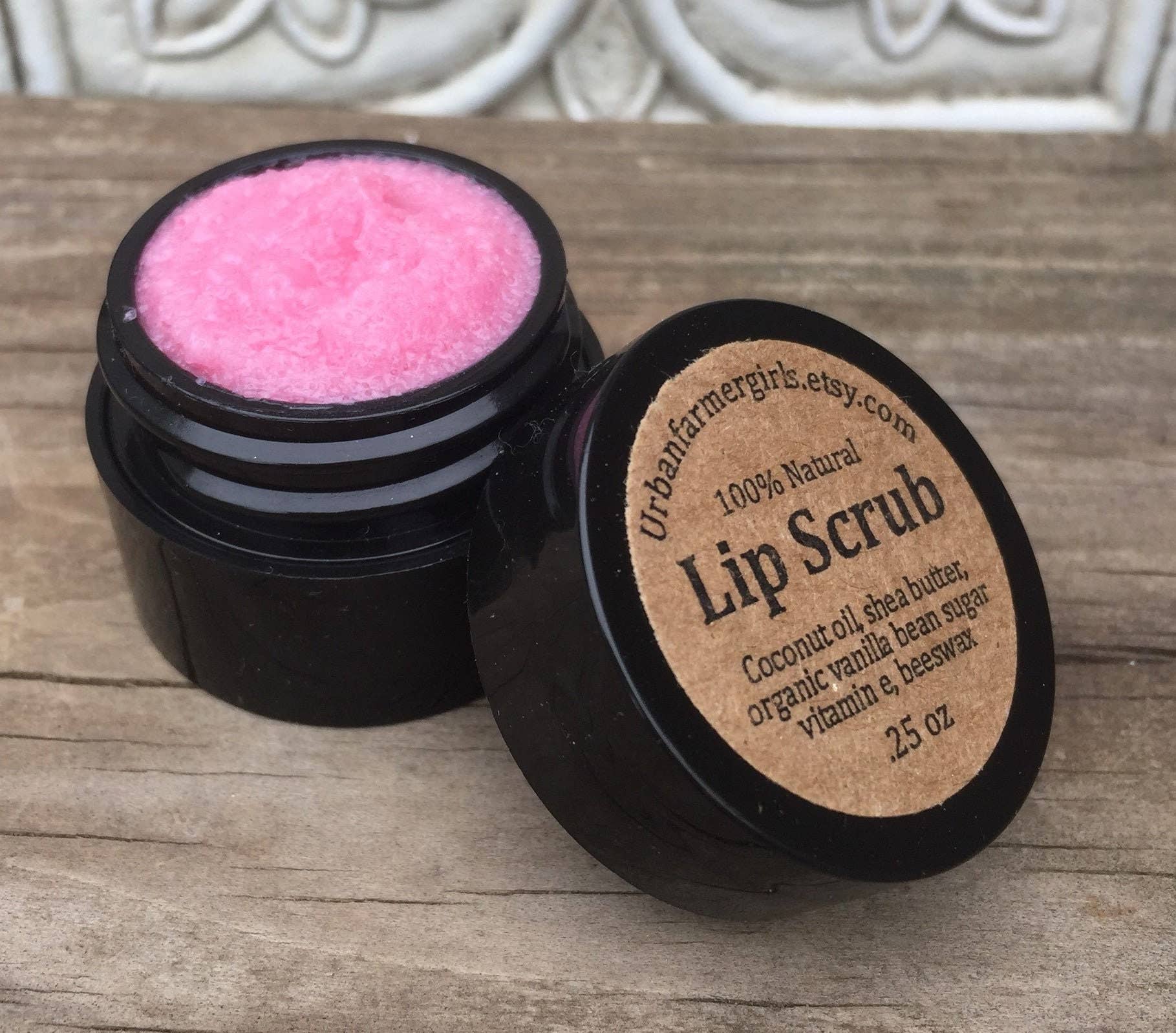 Urbanfarmergirls - Wholesale Lip Scrub/Polish - 1 Oz Cherry Berry Lip Scrub/Exfoliate/Hydrate/Polish3