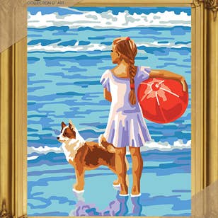 Kit da Ricamo Stampato Arazzo Collezione Mare Ragazza Dart per la vendita all'ingrosso da parte di RTO&Collection D'Art (RTO Baltic OU)