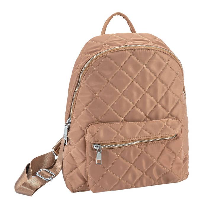 Diacly - Vente Sac à dos – femme - Sac à dos en tissu matelassé style basique - 100 % polyester1