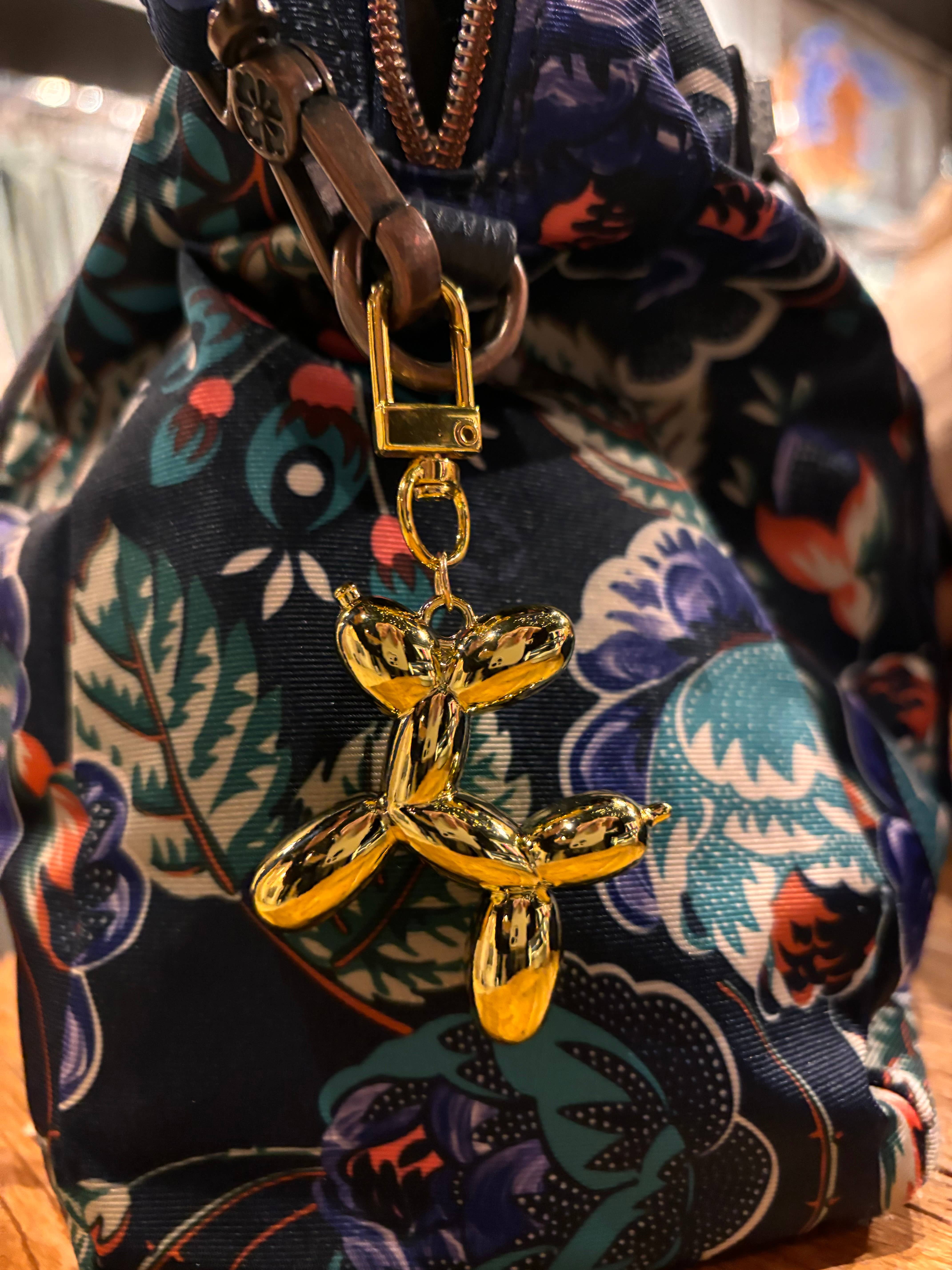 Goud Sleutelhanger ballonhondje GOUD voor groothandel op Faire6