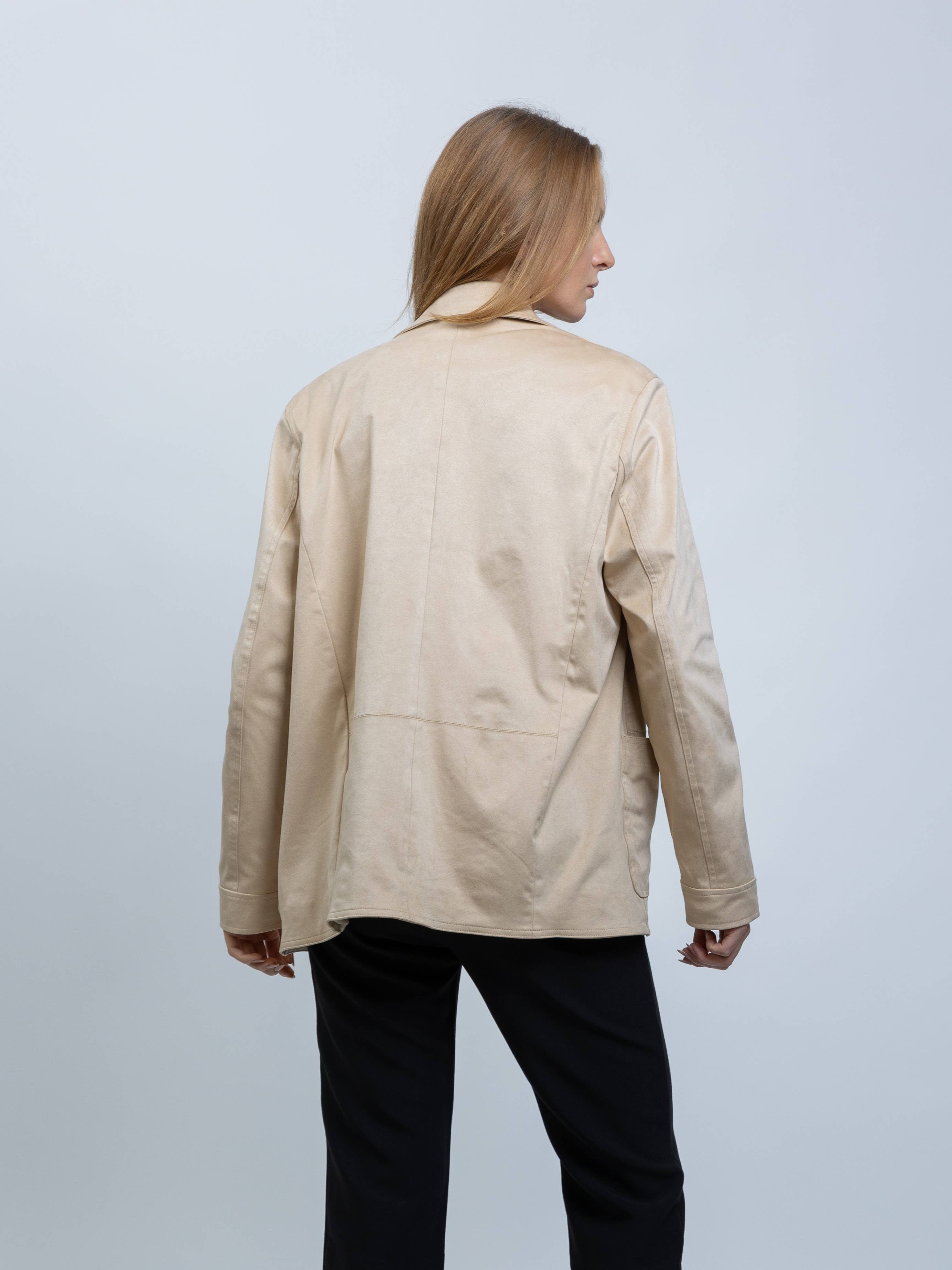 KZELL PARIS - Wholesale Jacket - Women's - SUEDE-LOOK JACKET6