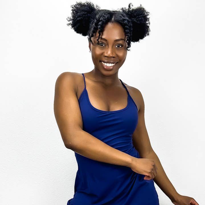 Racerback Mini Exercise Dress for wholesale by Active by Anna-Kaci