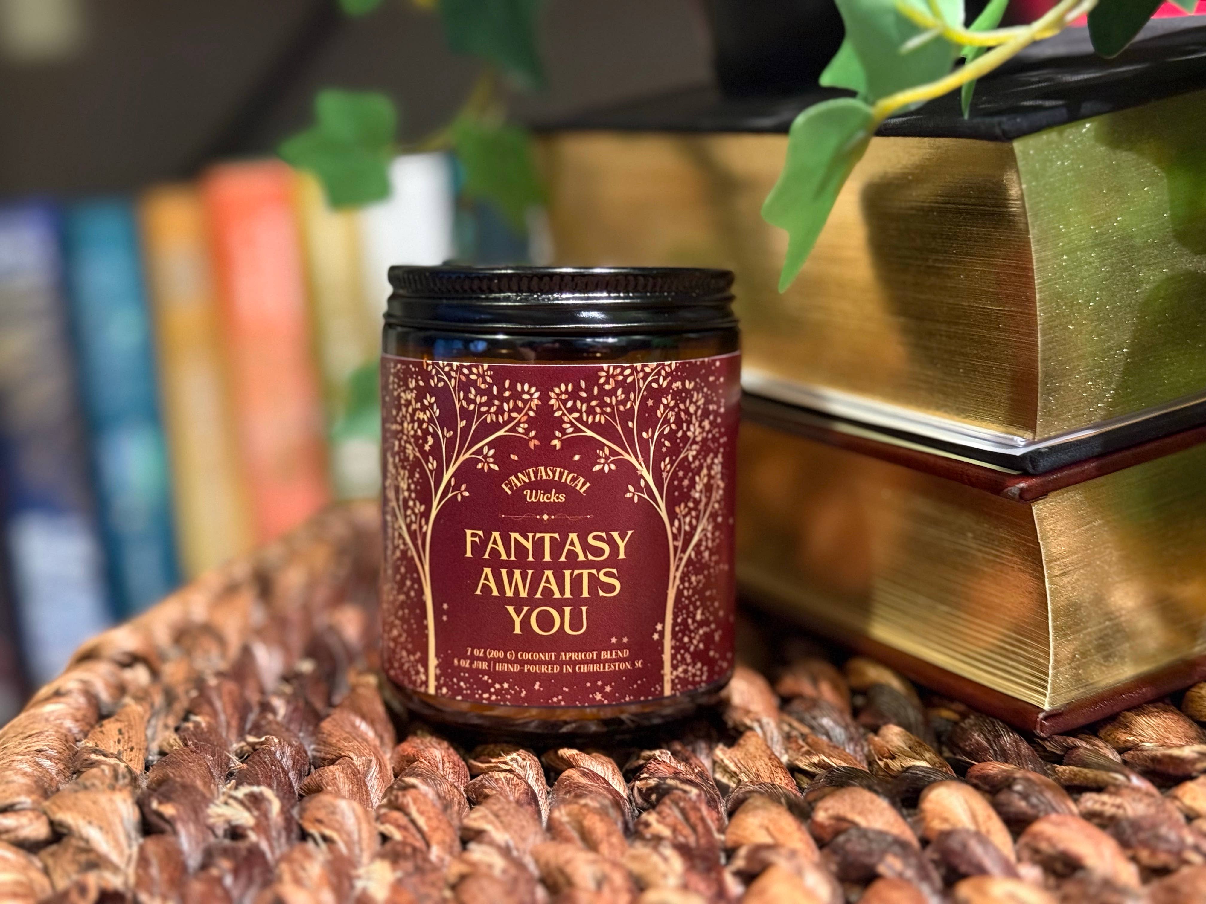 Fantastical Wicks - Wholesale Jar/Filled Candle - Fantasy Awaits You | 7 oz6