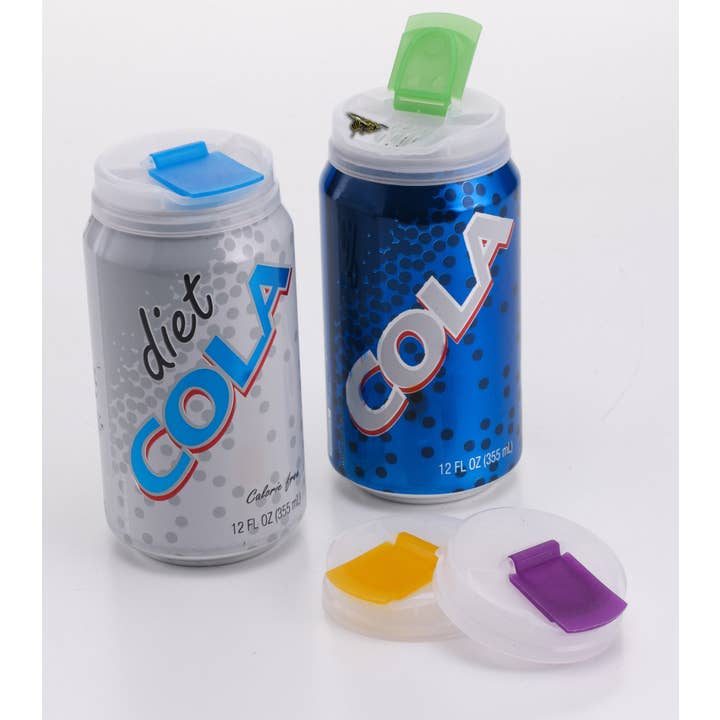Jokari - Wholesale Drink Lids - Jokari Can Caps – 4 Pack Reusable Snap-On Lids for Soda Cans
