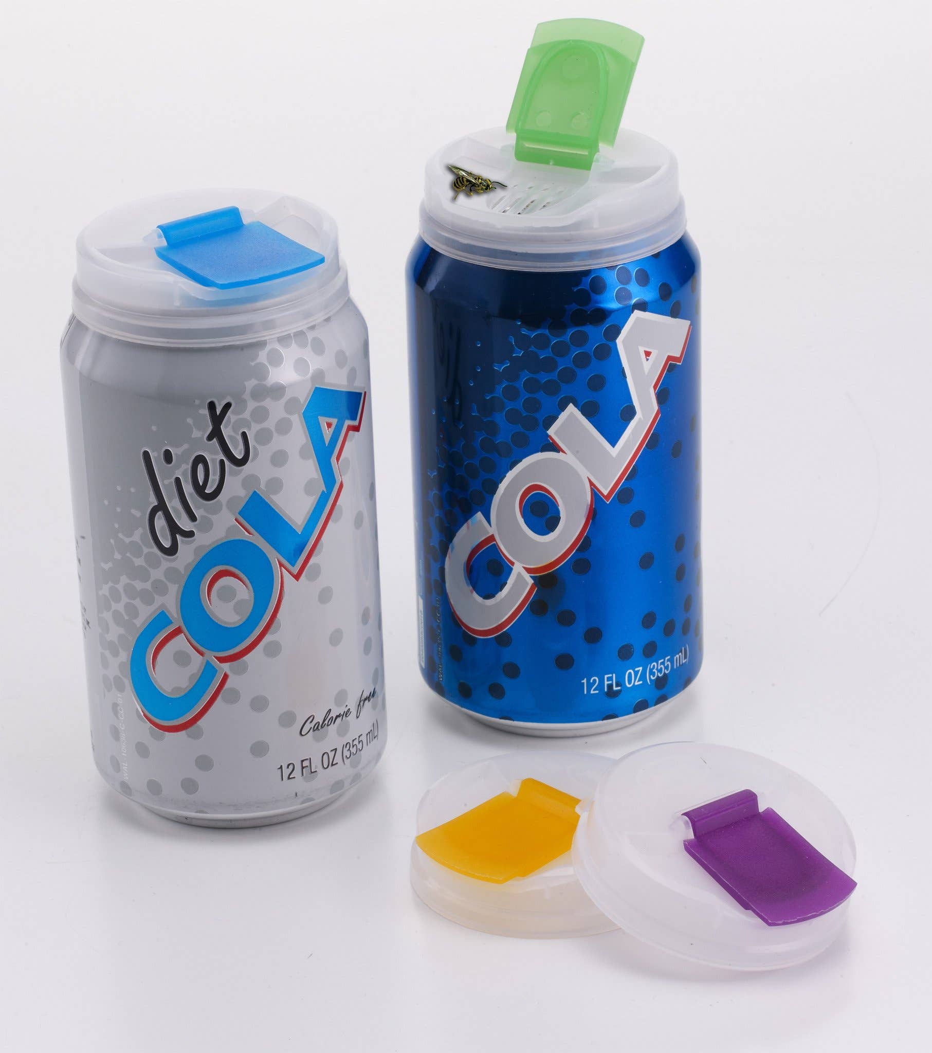 Jokari - Wholesale Drink Lids - Jokari Can Caps – 2 Pack Reusable Snap-On Lids for Soda Cans