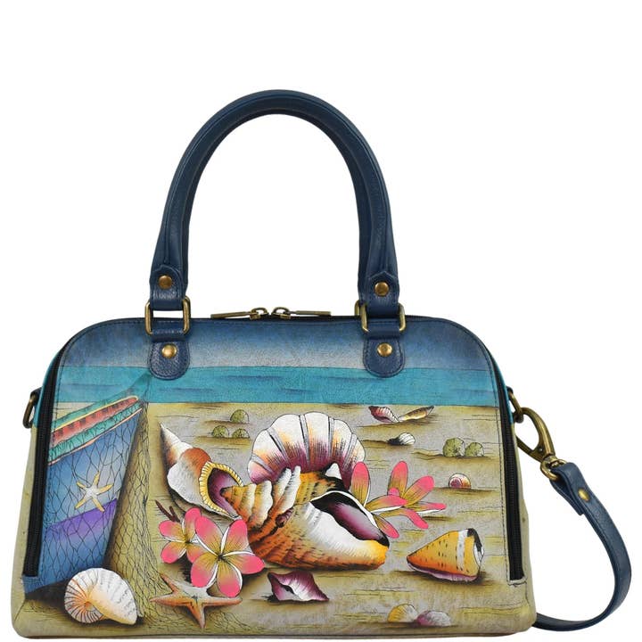 Wide Satchel - 8368 for wholesale by Anuschka | Vanya Lara (USA)