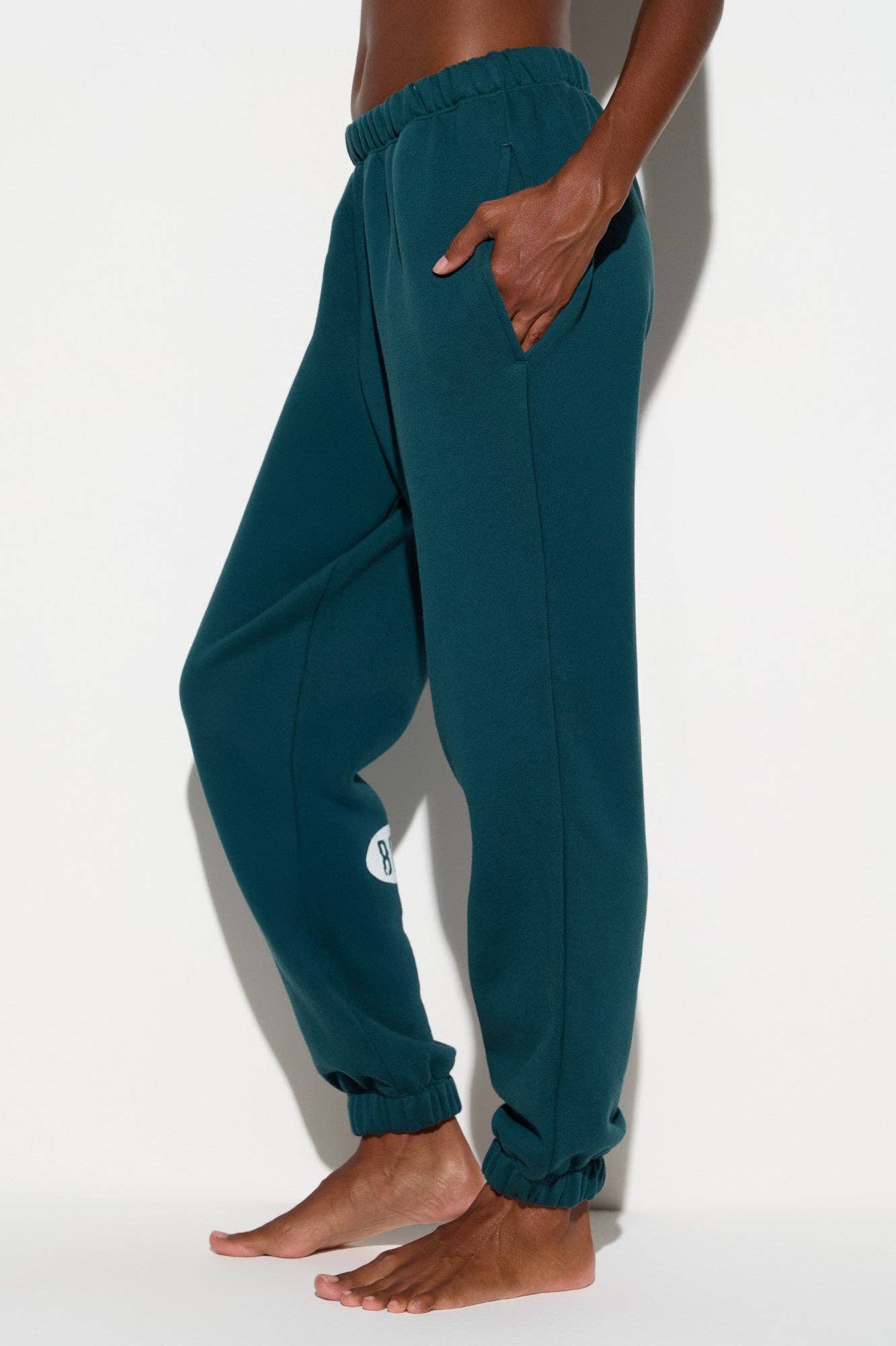 MIDNIGHT TEAL Balance Portia Sweatpant for wholesale on Faire2