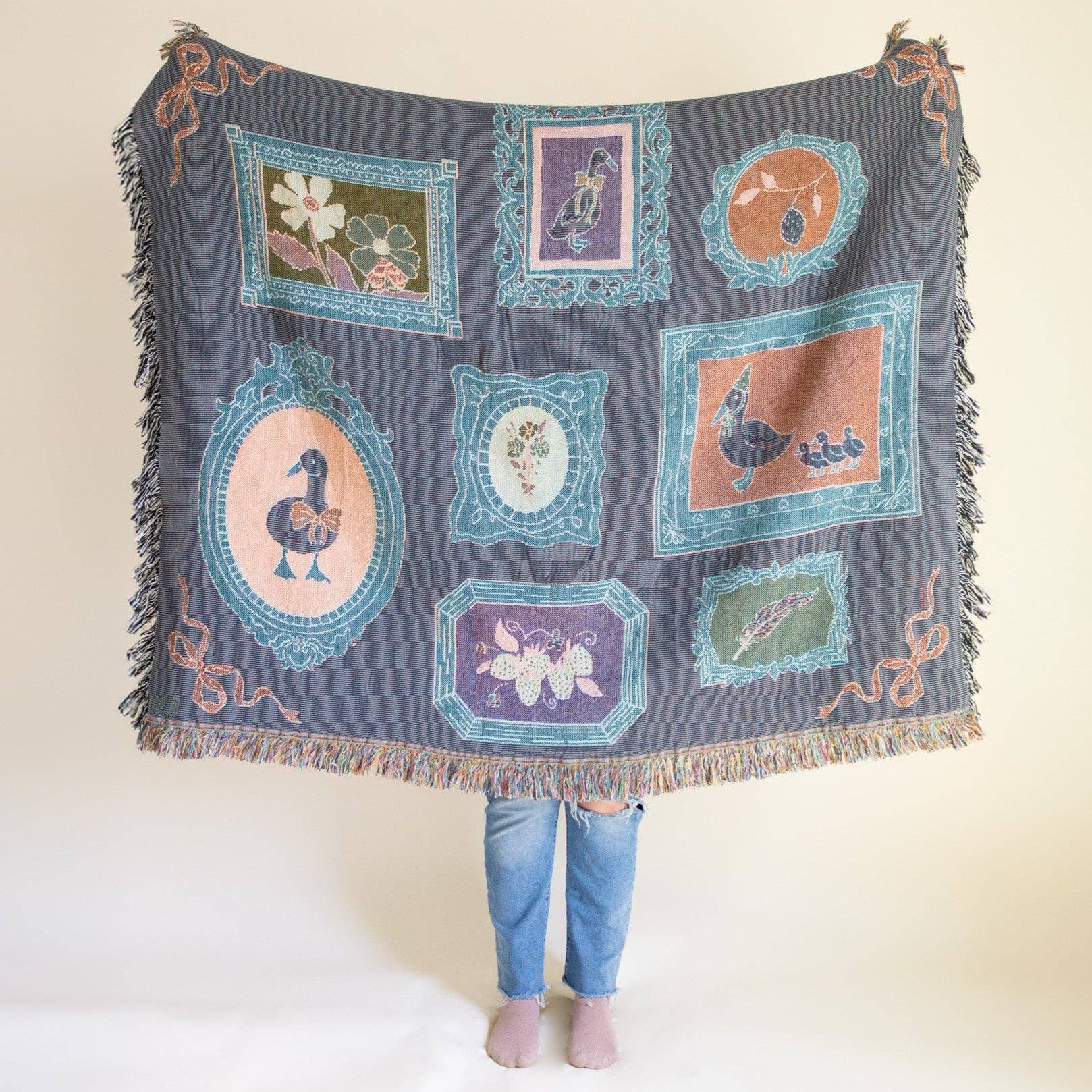 Lindy Stark Designs - Wholesale Throw Blanket - Lucky Duck Blanket5