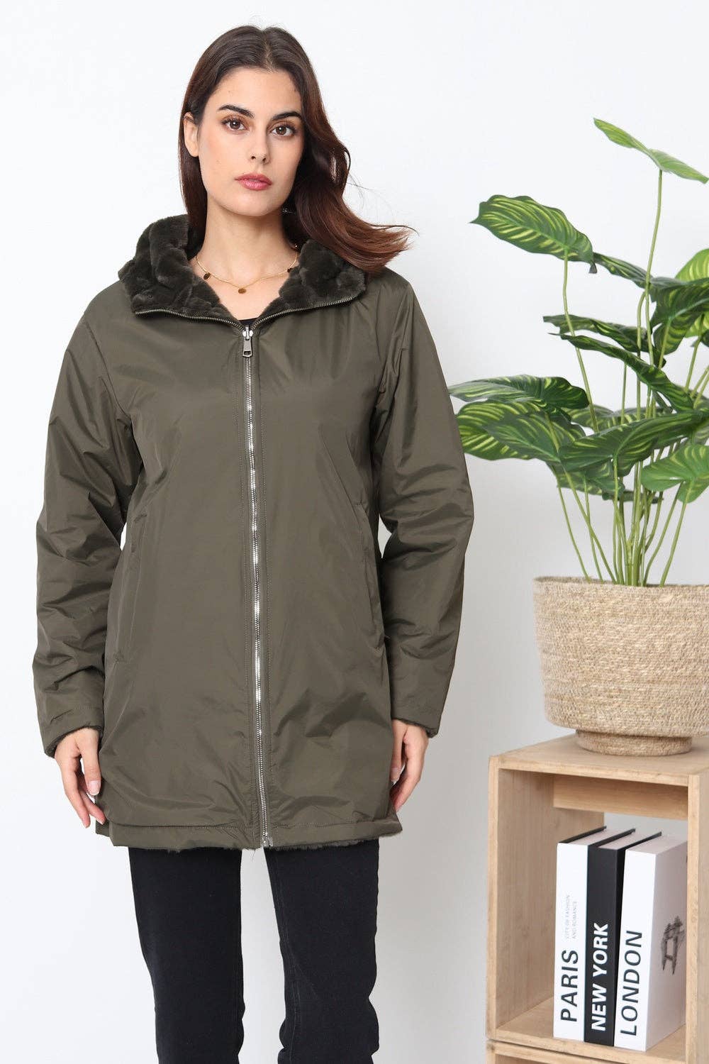 SOFTY - Wholesale Raincoat - Women's - Camille Waterproof Jacket11