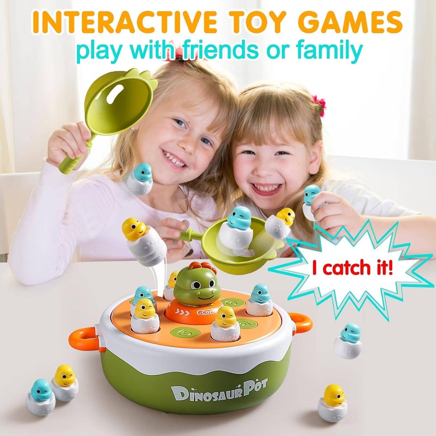 VIGOR - Wholesale Toy Set - Kids - Dinosaur Pop Up Board Games for Kids Magnetic Fishing6