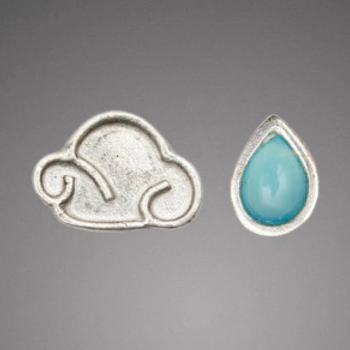 Ame Asymmetrical Earrings for wholesale by Tiny Desk Designs