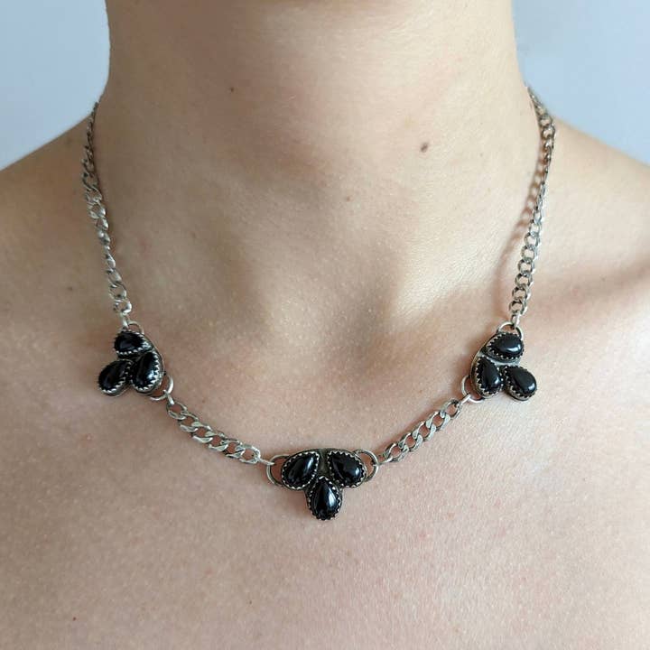 Laura Mar Jewelry - Wholesale Pendant/Charm Necklace - waterfall gemstone necklace8