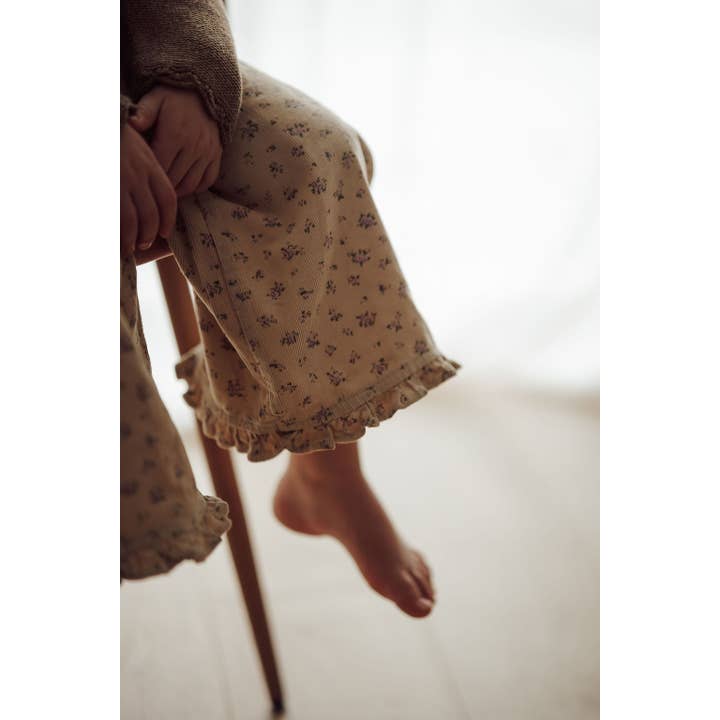 Annie & Charles - Venta al por mayor Pantalones - Niños - Pantalones acampanados de pana de algodón LILLY de Annie & Charles®6