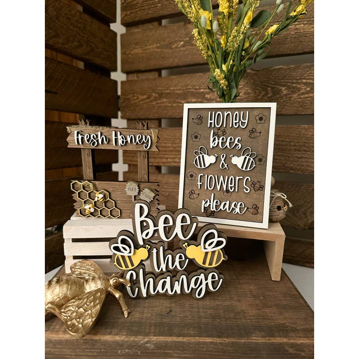 Climbing Branches - Wholesale Sign - Bee Decor, Bee Sign, Honey Sign, Spring Sign5