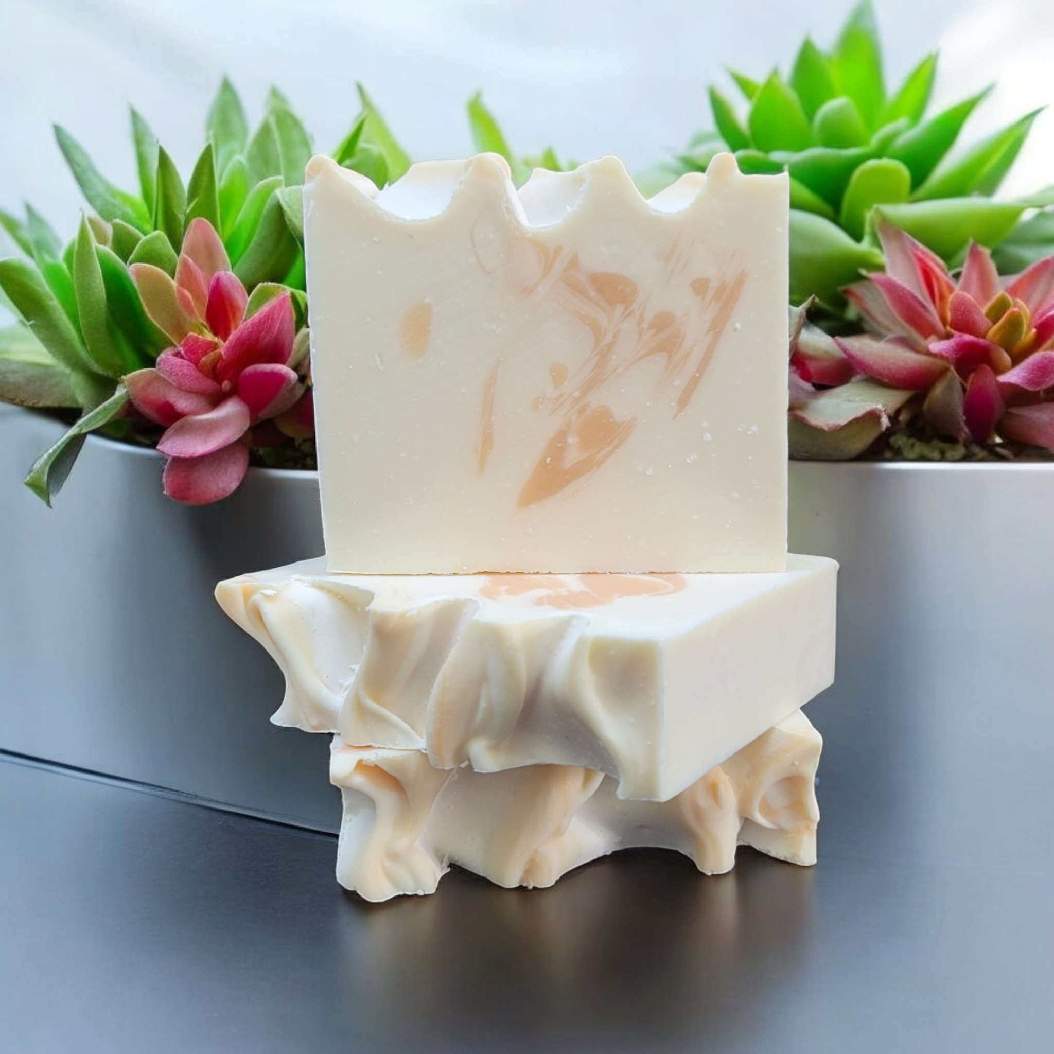 NOLA Soap Works - Wholesale Bar Soap - Steel Magnolia Soap with Coconut Milk2