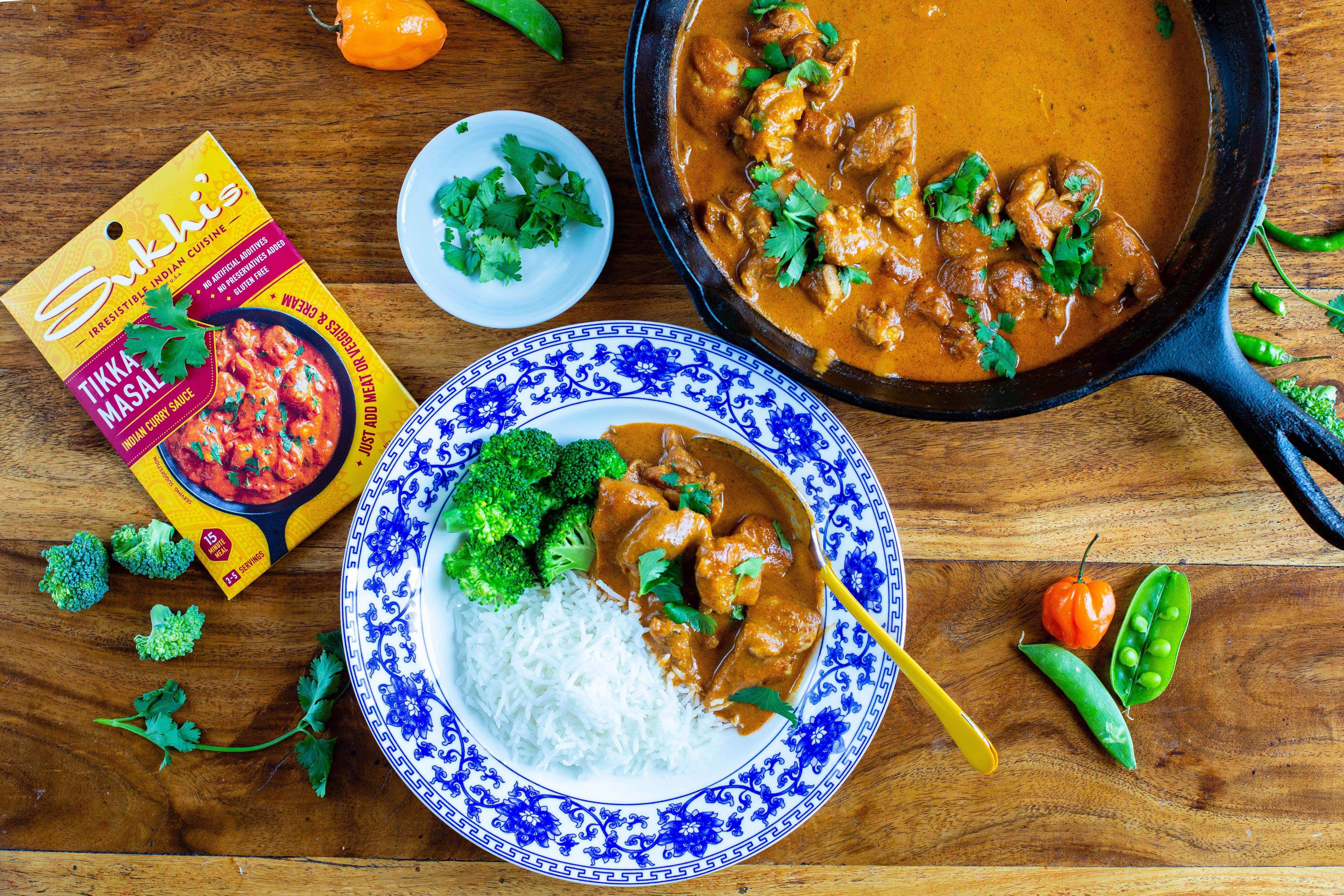 Sukhi's Gourmet Indian Foods - Wholesale Sauce - Tikka Masala Indian Curry Sauce 3oz (6 pack)2