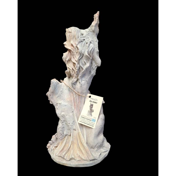 2 Greeks Inc - Wholesale Sculpture - Alabaster Statue of Hecate (Hekate) – Goddess of Magic 1
