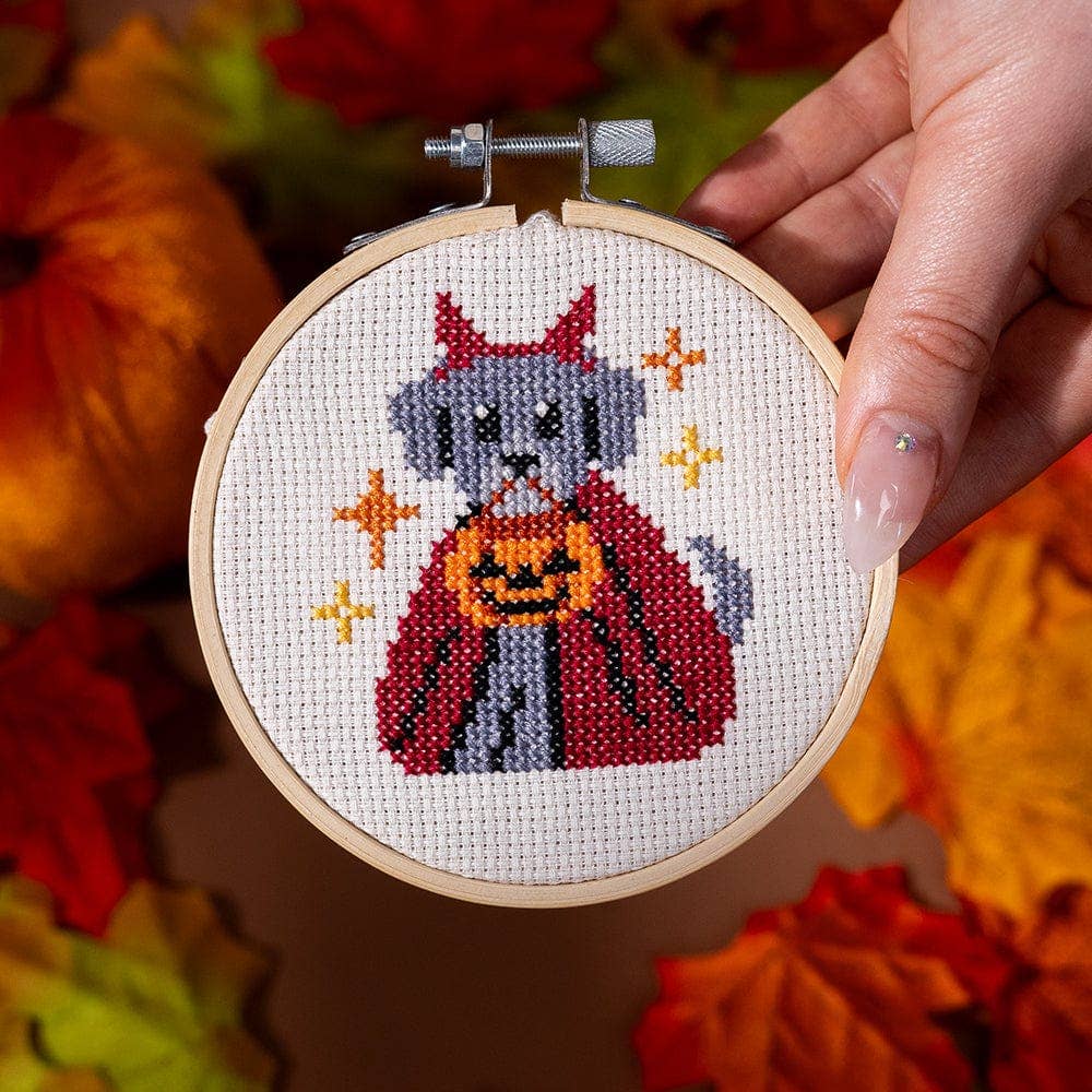 Craft Club - Wholesale Embroidery/cross-stitch supplies - TRICK OR TREAT MINIS - Cross Stitch Kit9