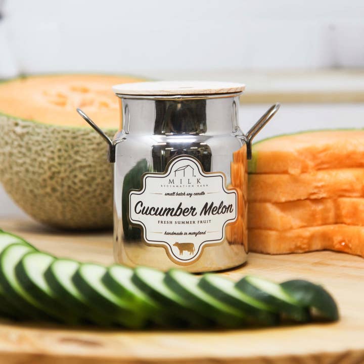 Milk Reclamation Barn - Wholesale Jar/Filled Candle - Stainless Milk Churn Candle - 12.5 oz20