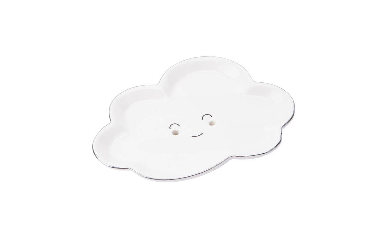 CGB Giftware - Wholesale Bath Soap Dish - Come Rain Or Shine Cloud Soap Dish2