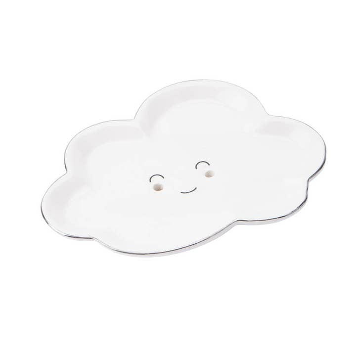 CGB Giftware - Wholesale Bath Soap Dish - Come Rain Or Shine Cloud Soap Dish2