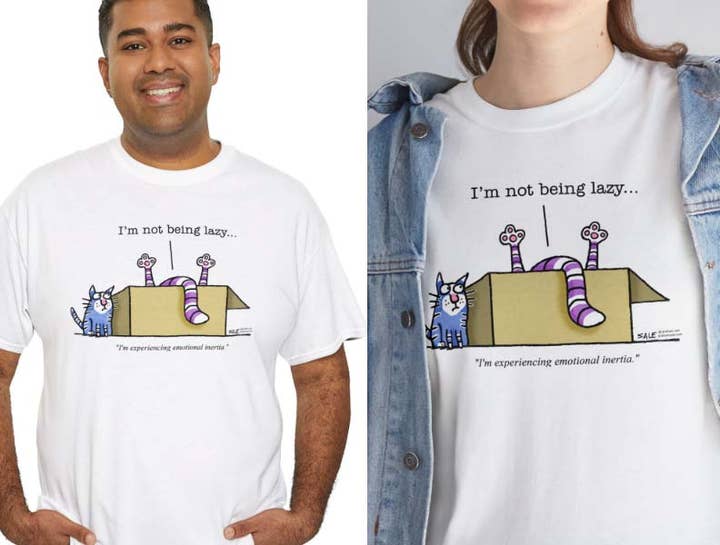 Emotional Inertia. - T-Shirts (Classic or Women's Fitted) for wholesale by Graham Sale