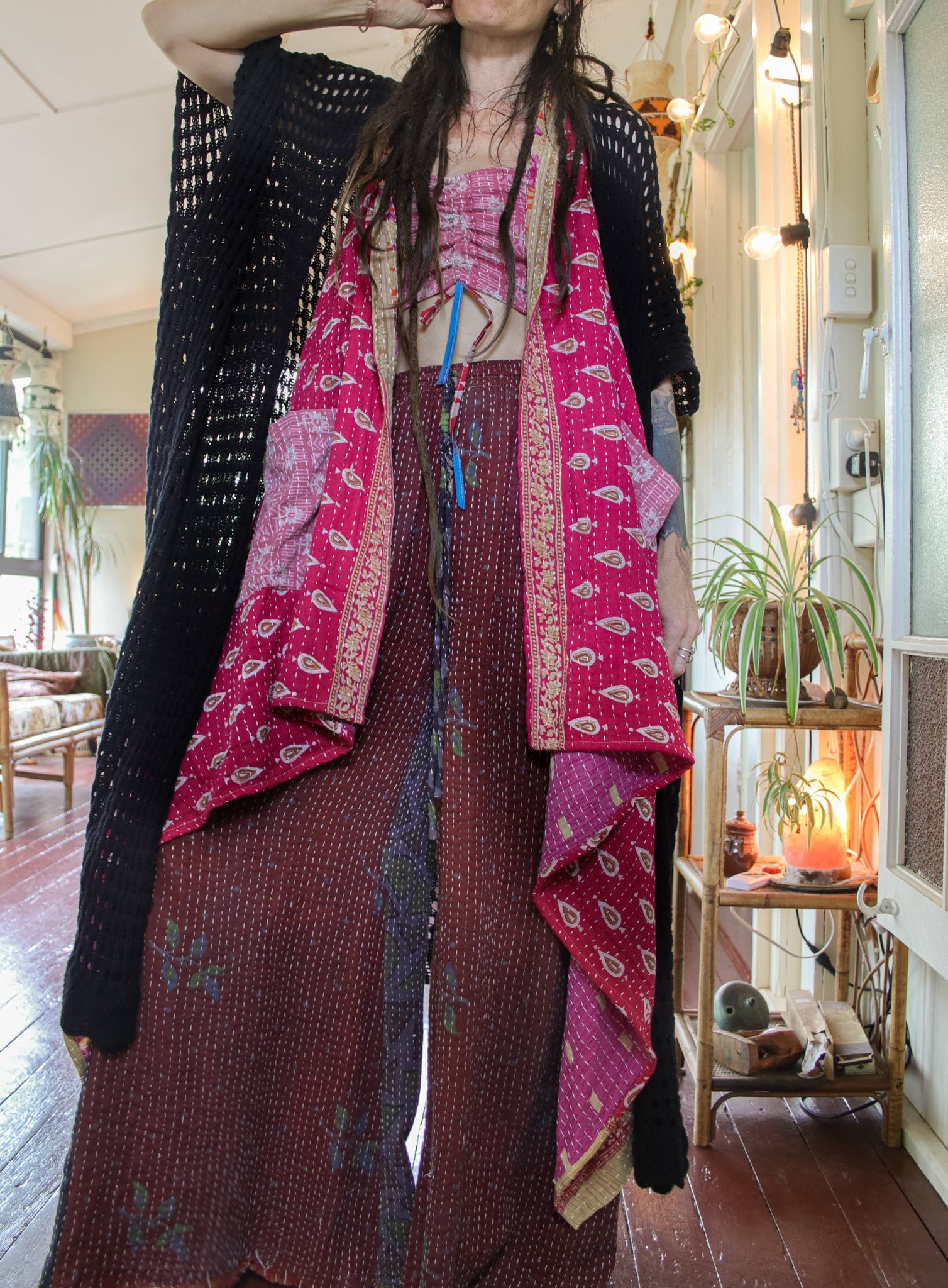 Renew Vintage - Wholesale Outerwear Vest - Women's - Kantha Vest2