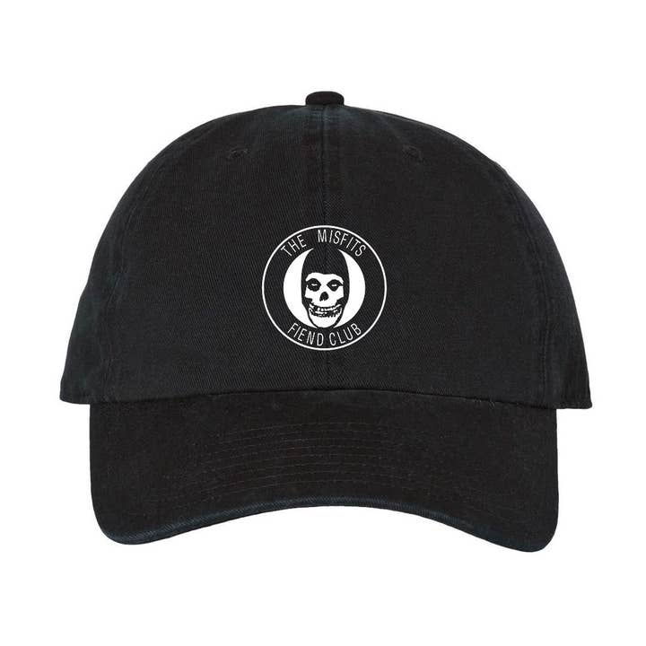 Misfits Fiend Club Dad Cap for wholesale by Manic Merch